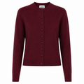 Alpha Studio Woman Rebecca Cropped Long Retrò Sweaters Red
