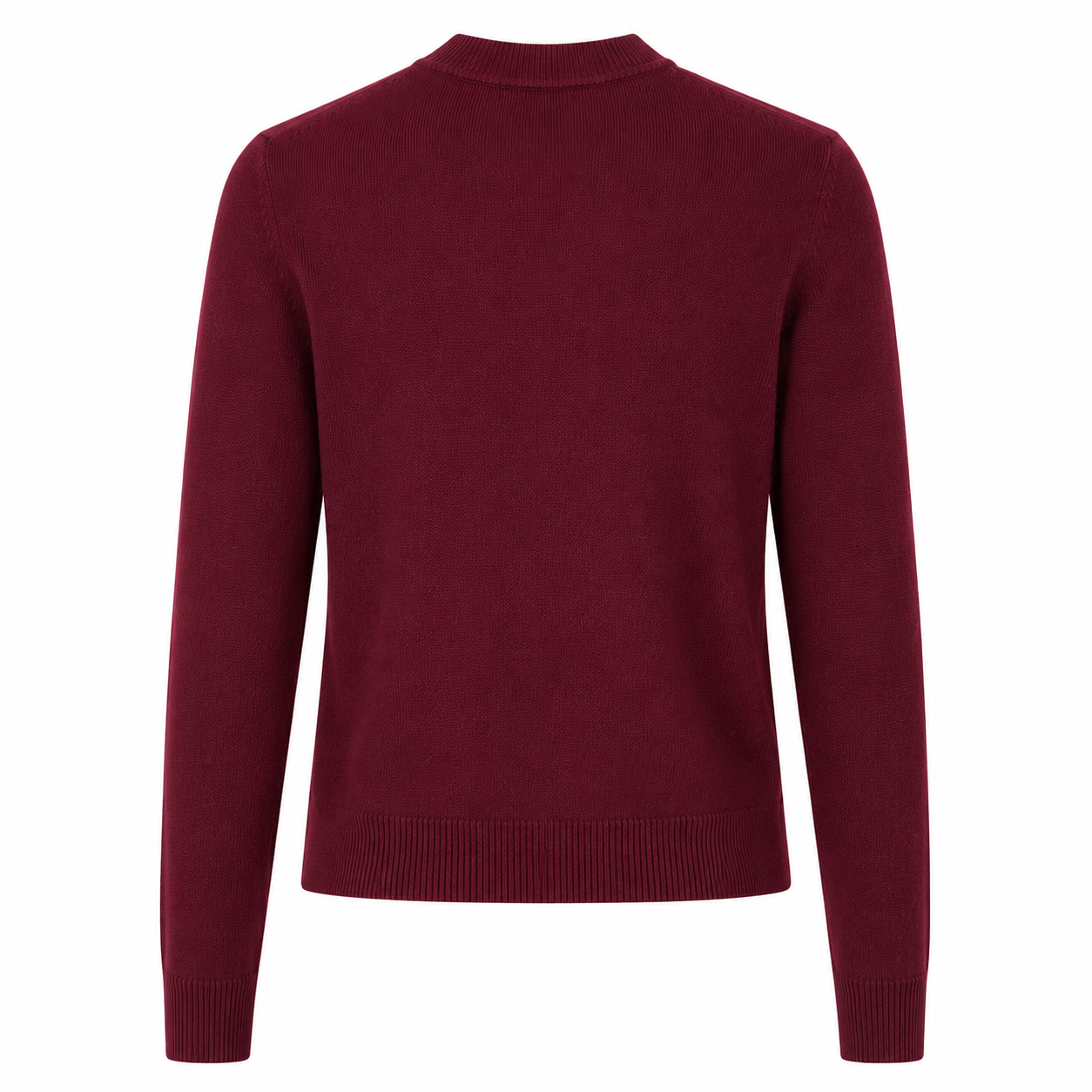 Alpha Studio Woman Rebecca Cropped Long Retrò Sweaters Red