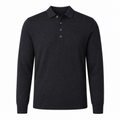 Alpha Studio Man Polo Sleeve Long Grey