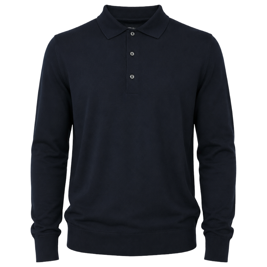 Alpha Studio Man Polo Neck Costruito Blue