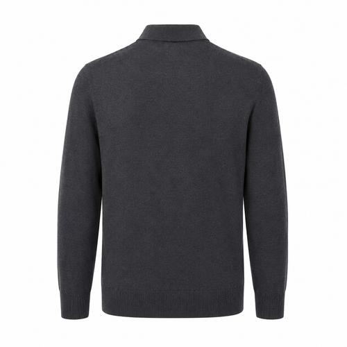 Alpha Studio Man Polo Ultrafine Grey