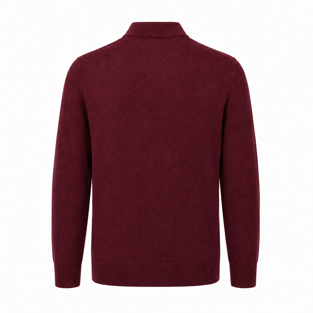 Alpha Studio Man Polo Ultrafine Red