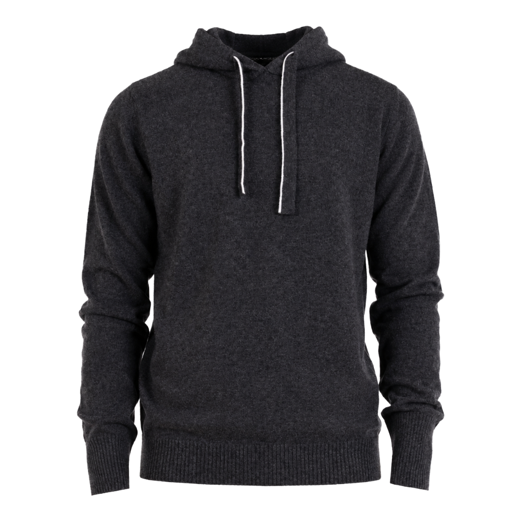 Alpha Studio Man Sweatshirt Hooded Geelong Blue