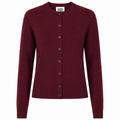 Alpha Studio Woman Rebecca Cropped Long Retrò Sweaters Red