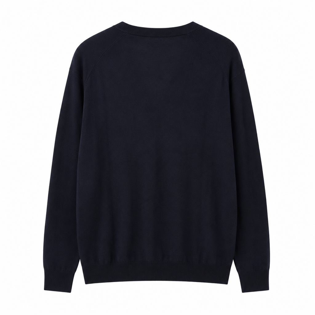 Alpha Studio Man Cardigan Ultrafino Blue