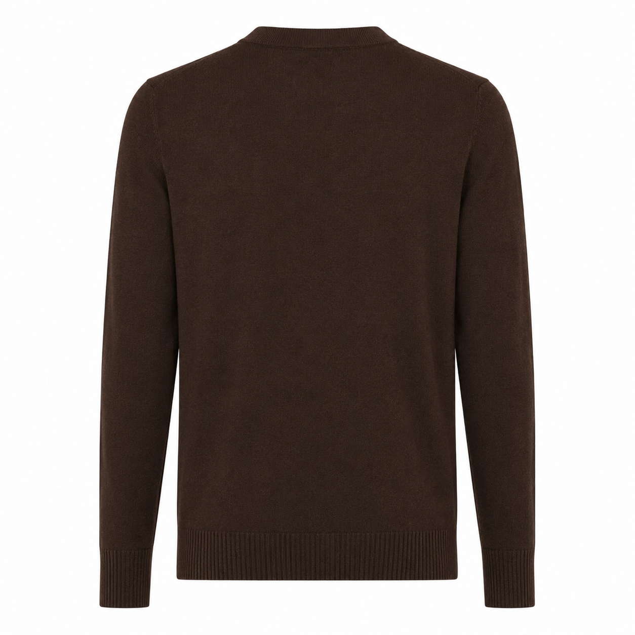Alpha Studio Man Knit Gircollo Wool Merino Brown