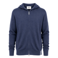 Alpha Studio Man Sweatshirt Zip Geelong Blue