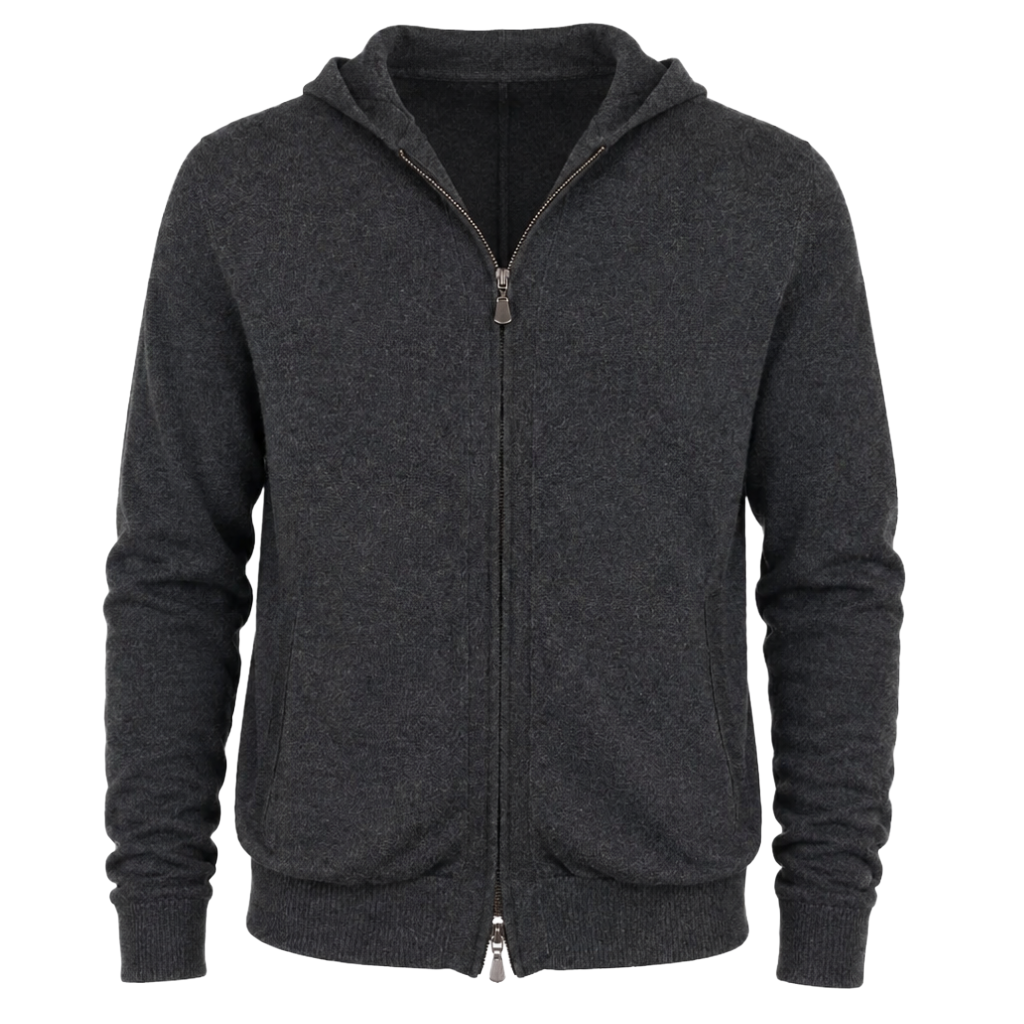 Alpha Studio Man Sweatshirt Hooded Geelong Grey