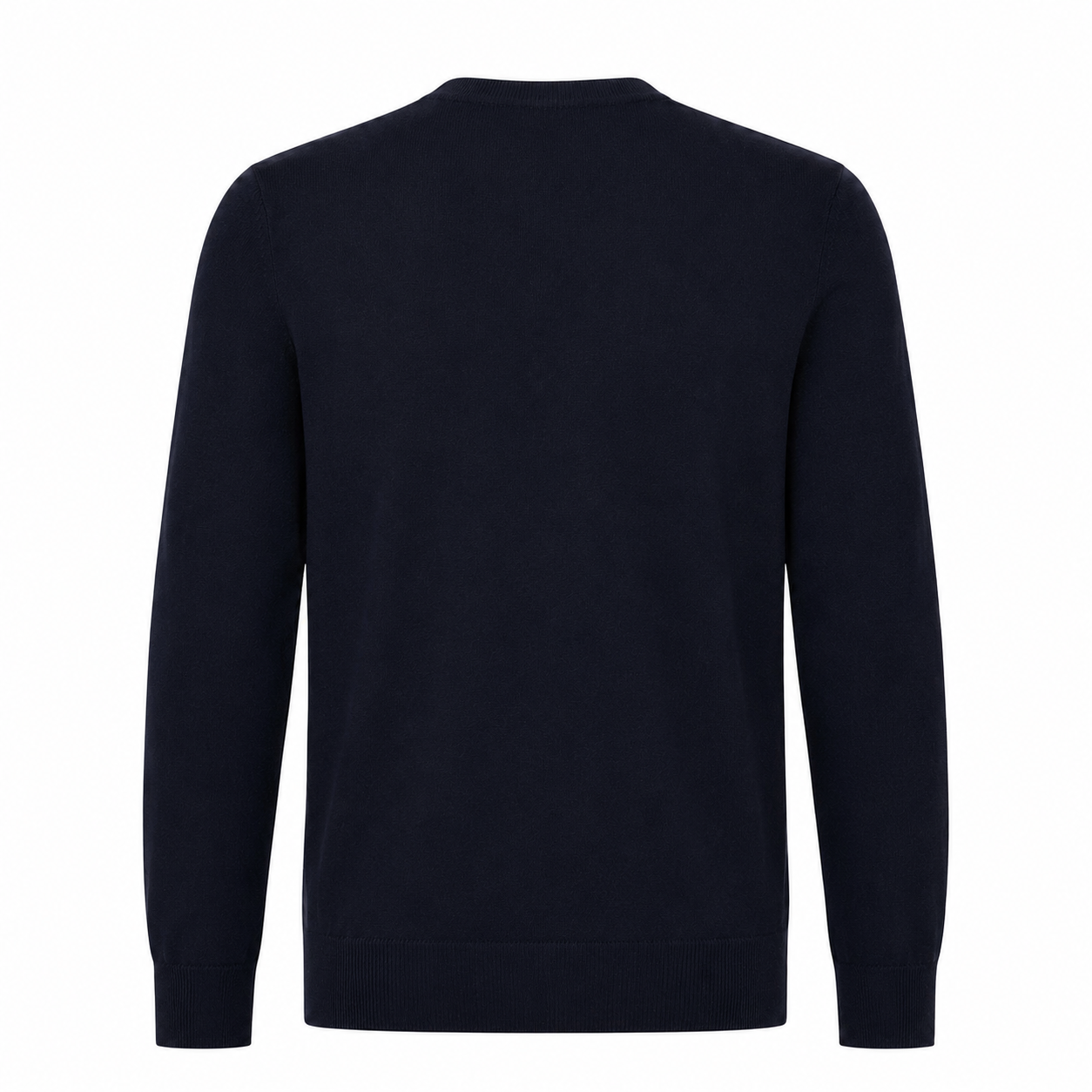 Alpha Studio Man Knit Gircollo Wool Merino Blue