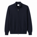 Alpha Studio Man Sweatshirt Zip Blue