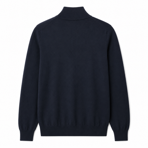 Alpha Studio Man Sweatshirt Zip Blue