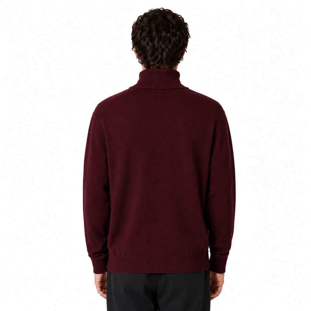 Alpha Studio Man Sweatshirt Zip Red