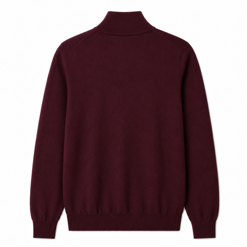 Alpha Studio Man Sweatshirt Zip Red