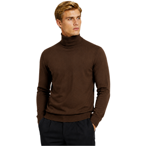 Alpha Studio Man Knit Ciclista Silk Cashmere Brown