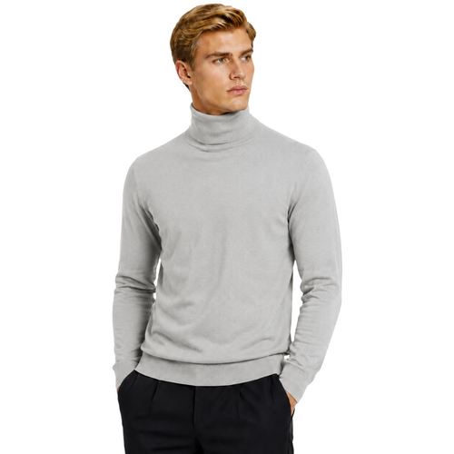 Alpha Studio Man Knit Ciclista Silk Cashmere Grey