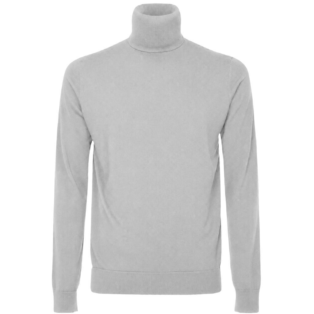 Alpha Studio Man Knit Ciclista Silk Cashmere Grey