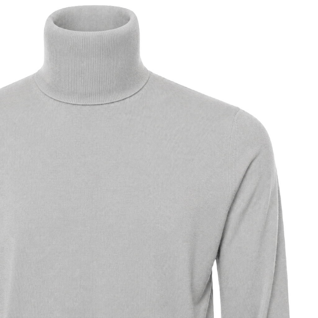 Alpha Studio Man Knit Ciclista Silk Cashmere Grey