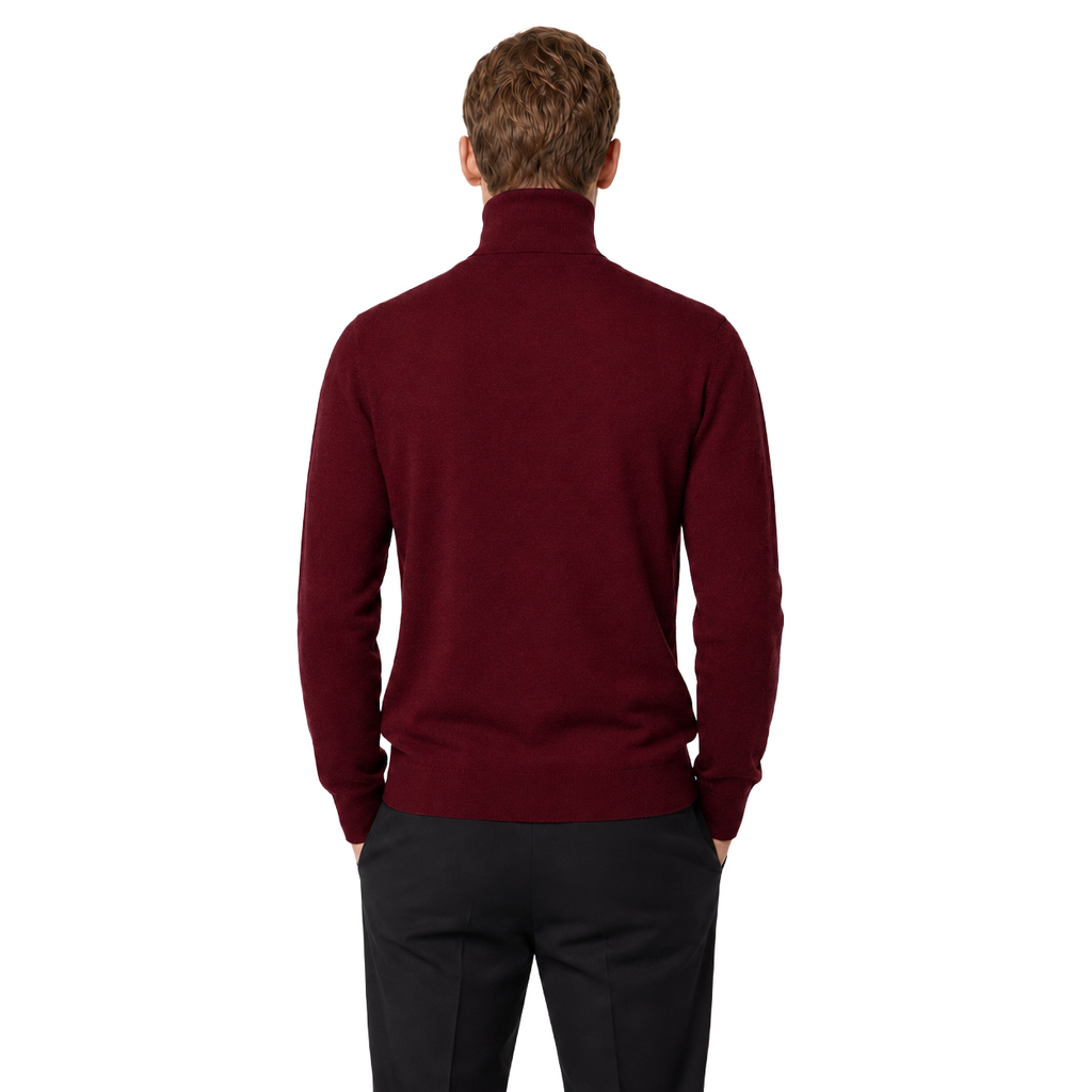 Alpha Studio Man Knit Ciclista High Neck Red