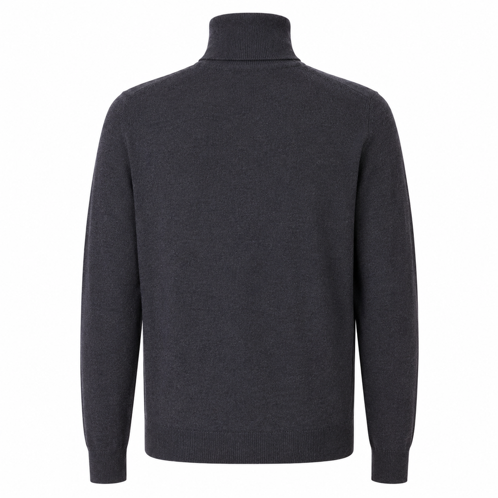 Alpha Studio Man Knit Ciclista High Neck Grey