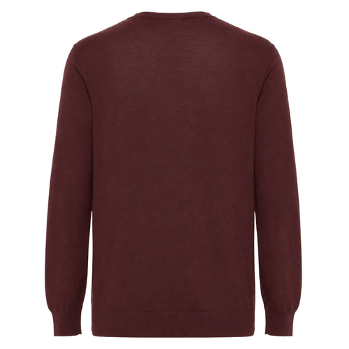 Alpha Studio Man Knit Crew Neck Merinos Red