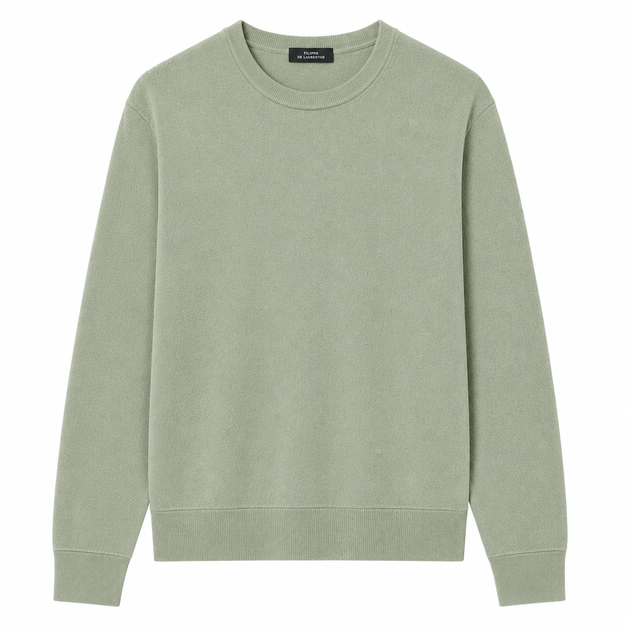 Alpha Studio Man Knit Sleeve Long Green