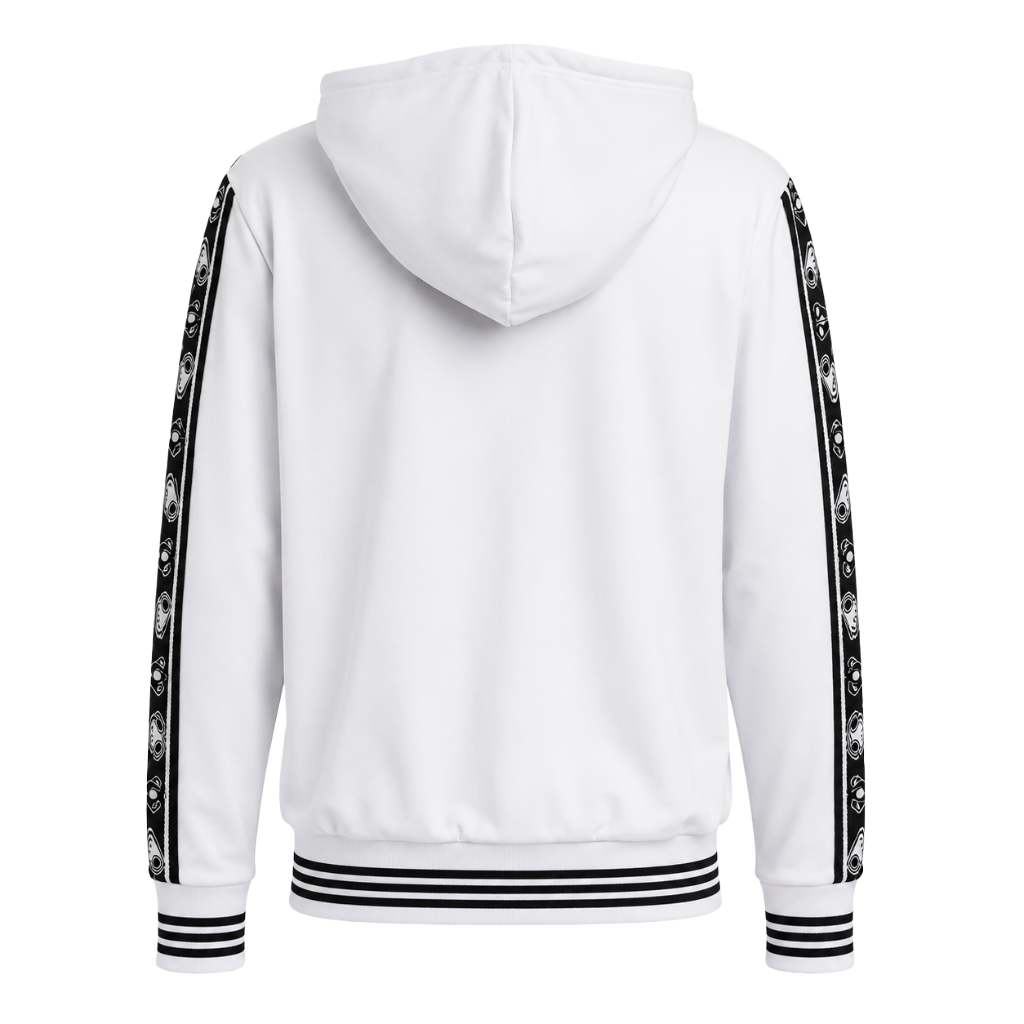 Moose knuckles Man Sweatshirt Track Bomb White