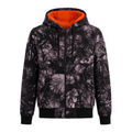 Moose knuckles Man Down Jacket Zip Hoo Tie Dye Black