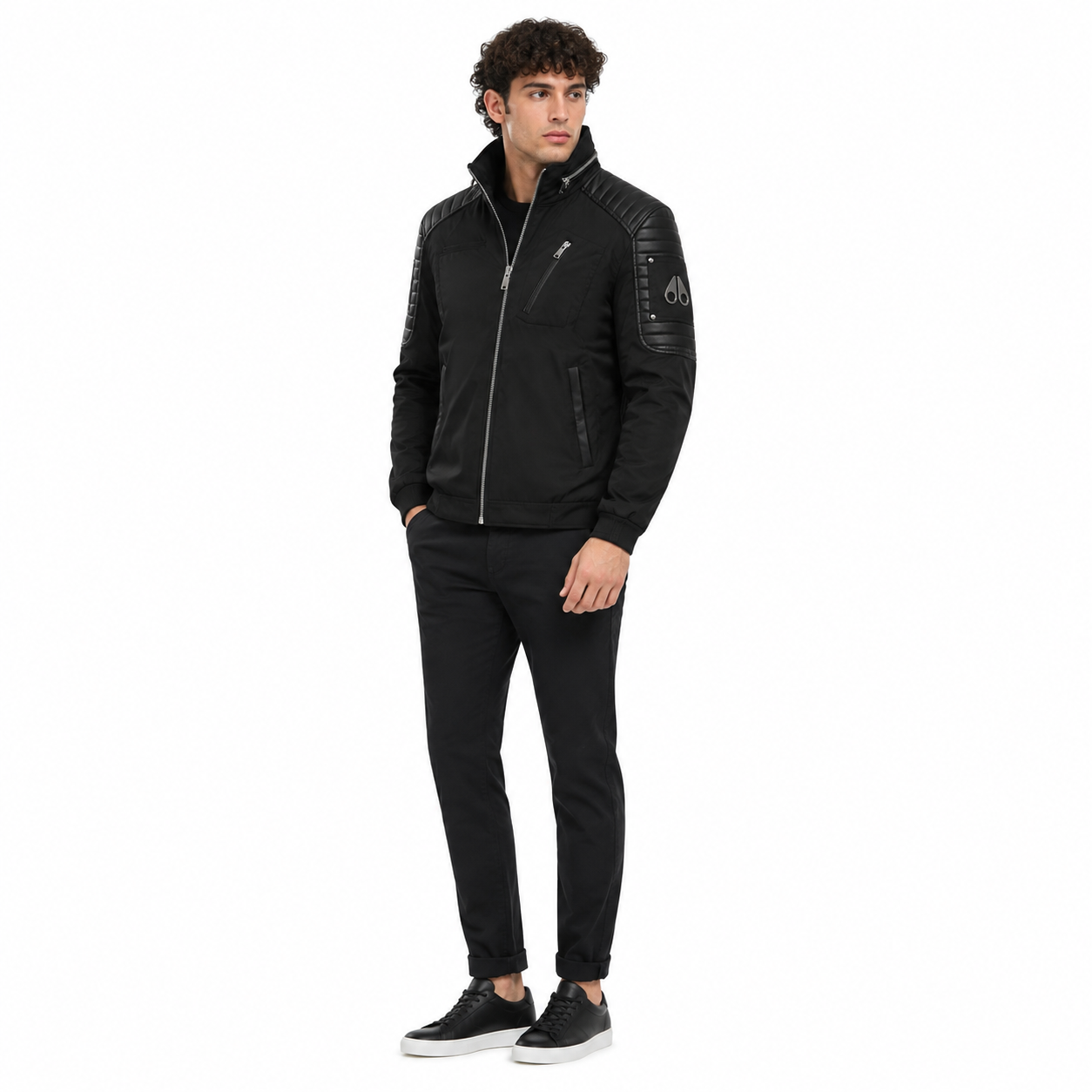 Moose knuckles Man Jacket Saint-Michel Black