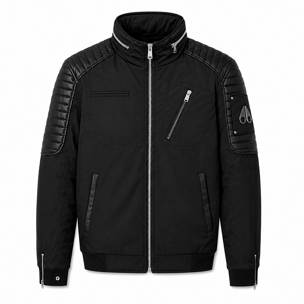 Moose knuckles Man Jacket Saint-Michel Black