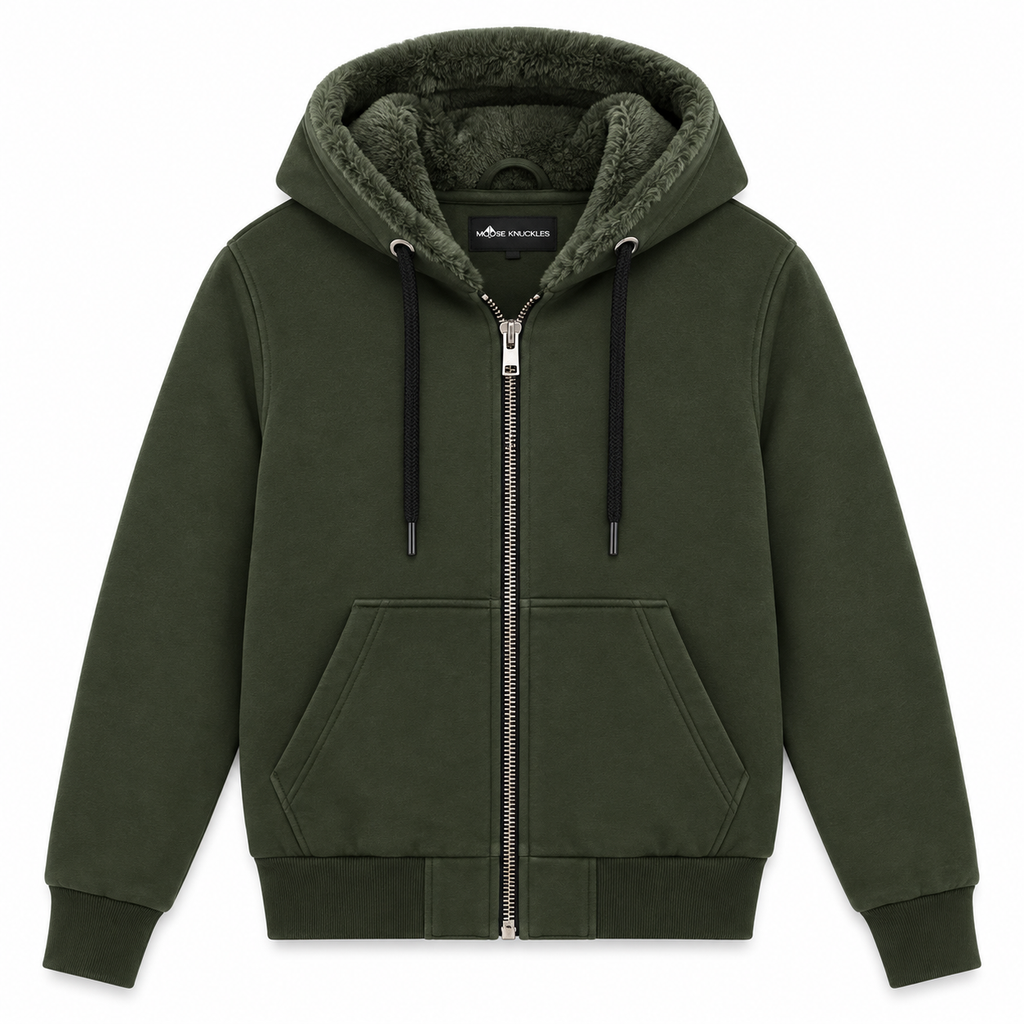 Moose knuckles Woman Sweatshirt Funny Green