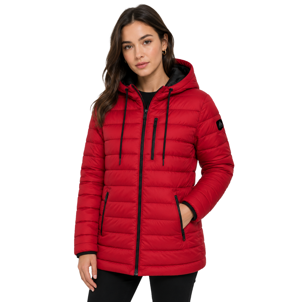 Moose knuckles Woman Down Jacket Kluane Red