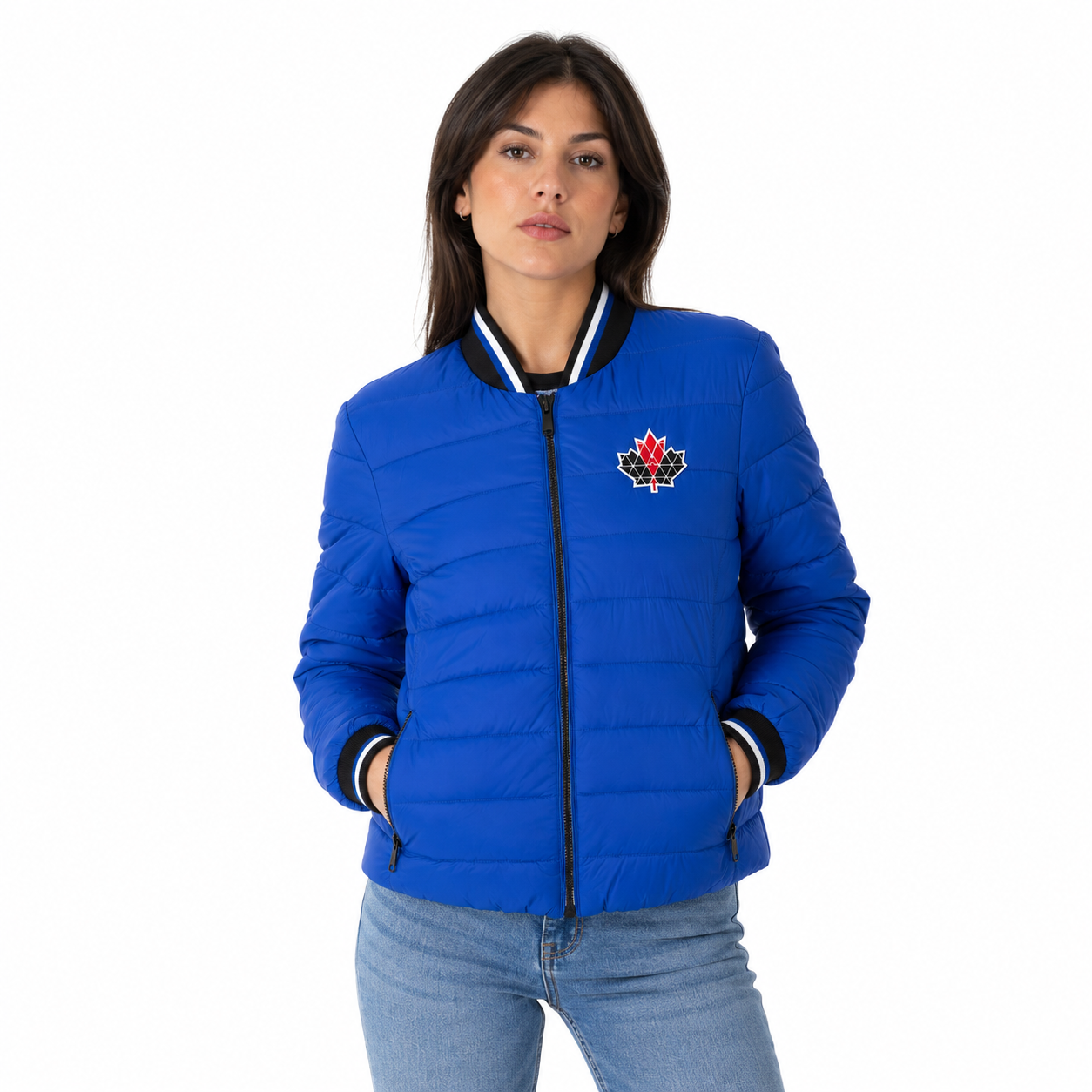 Moose knuckles Woman Down Jacket LDS Blue