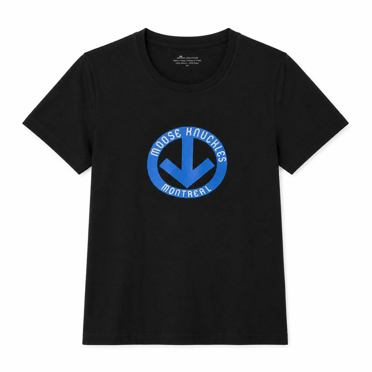Moose knuckles Woman T-Shirt Montreal Blue