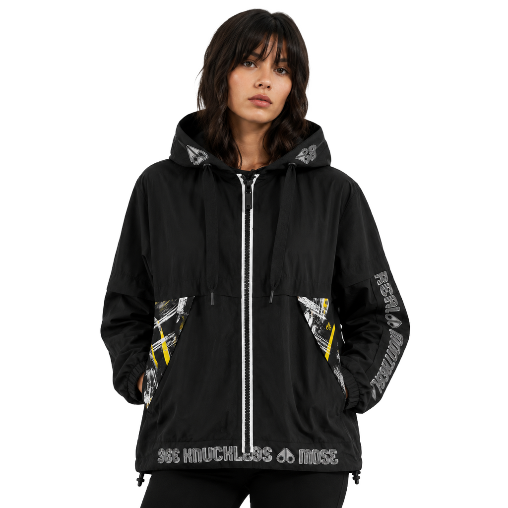Moose knuckles Woman Jacket Windproof LSD Black