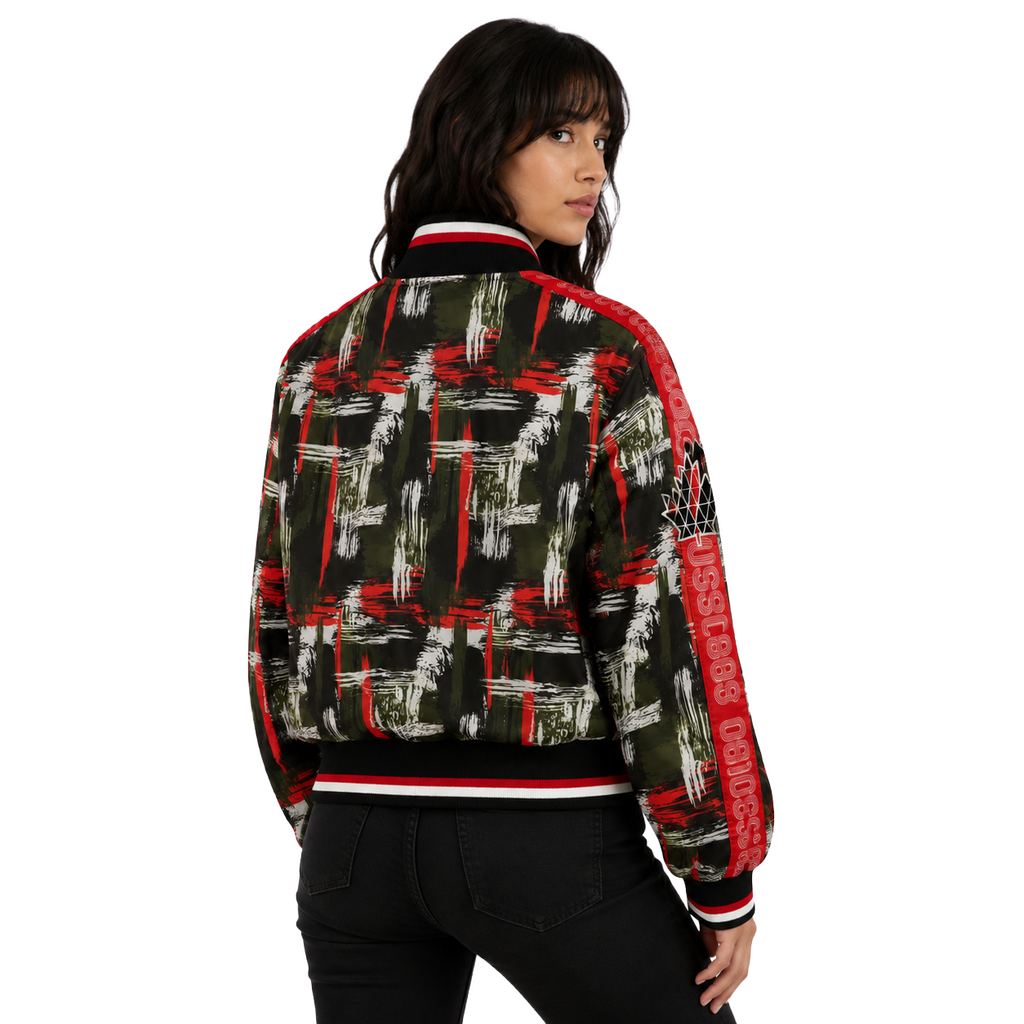 Moose knuckles Woman Down Jacket Cropped LSDS Multicolor