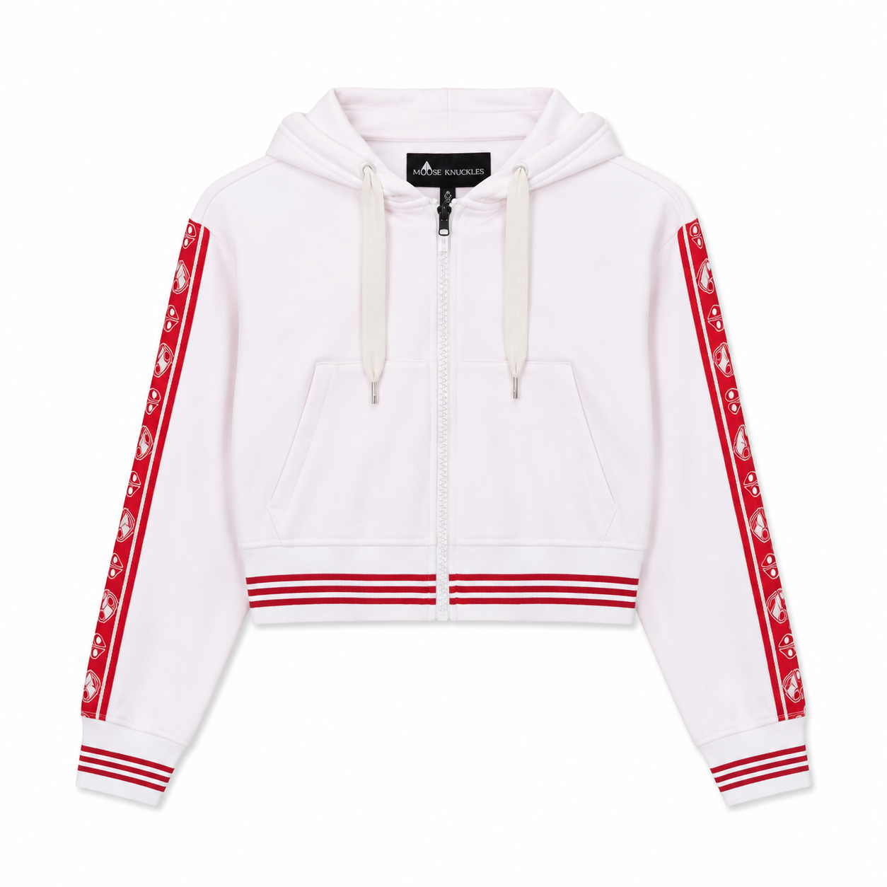 Moose knuckles Woman Sweatshirt Cropped Jarry White