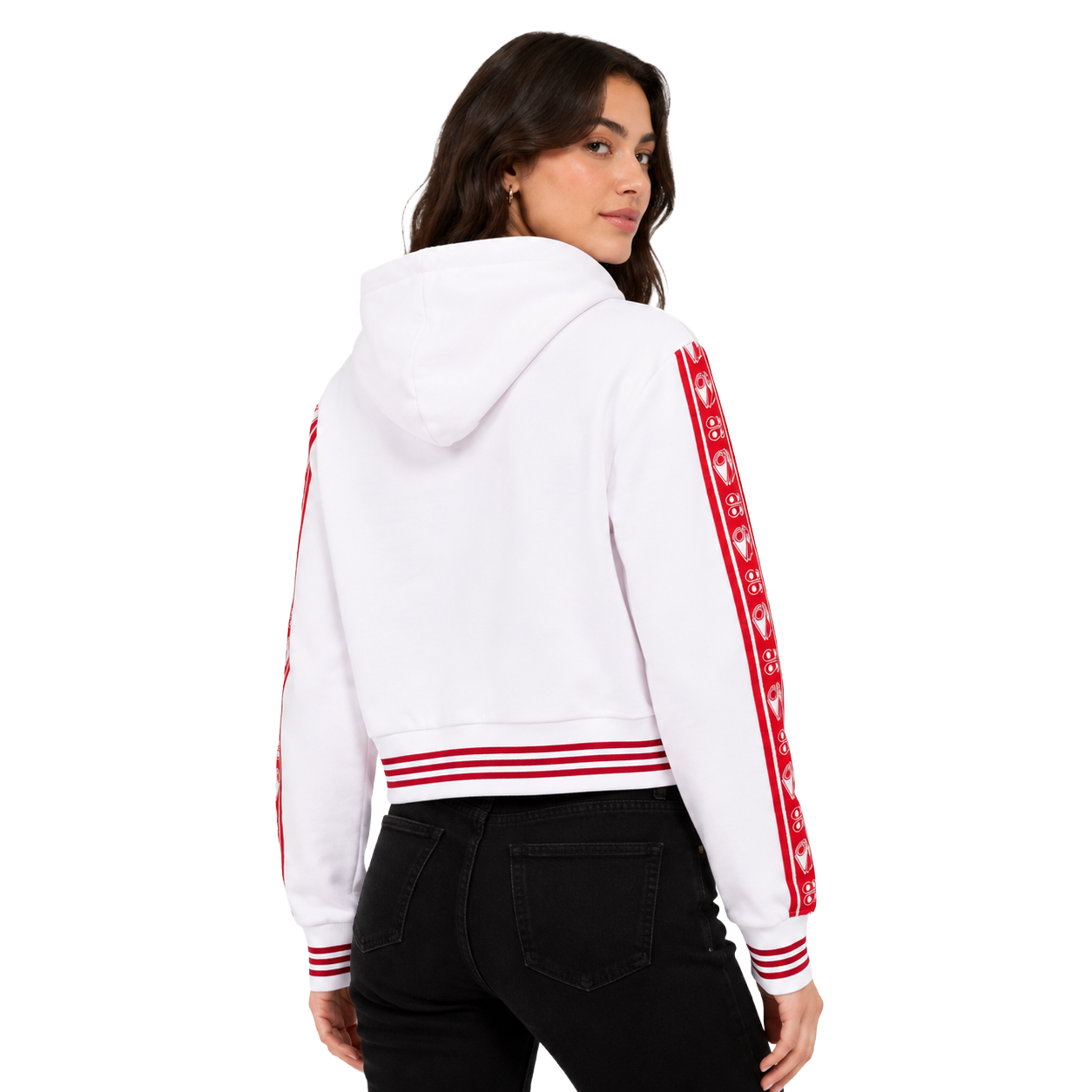 Moose knuckles Woman Sweatshirt Cropped Jarry White
