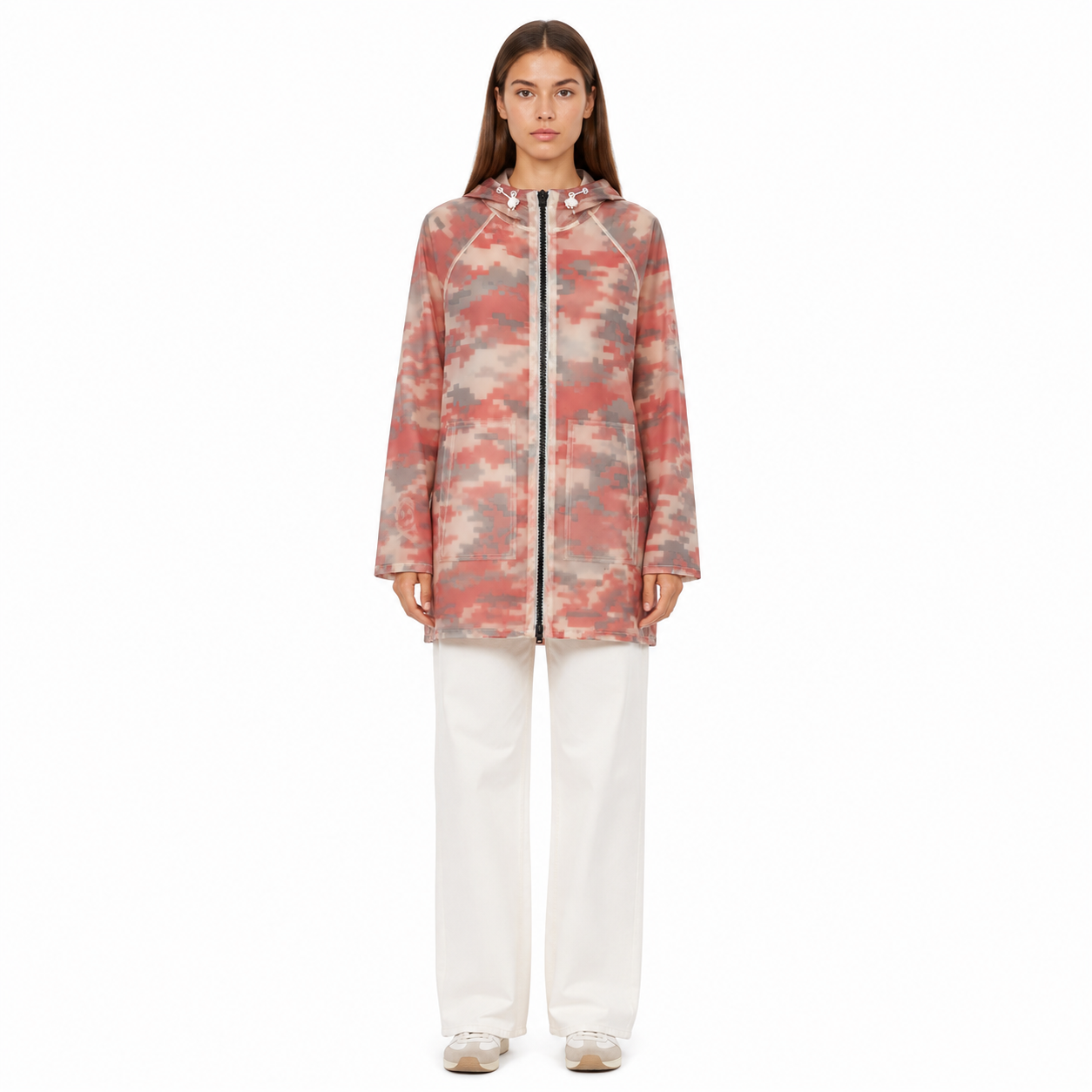 Moose knuckles Woman Jacket Rainproof Yoho Camouflage