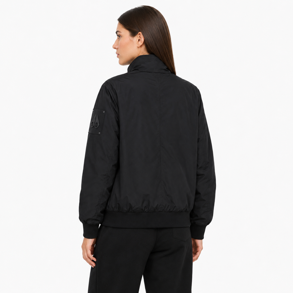 Moose knuckles Woman Jacket Antivcento LSD Black