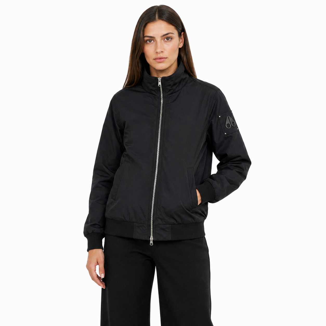 Moose knuckles Woman Jacket Antivcento LSD Black