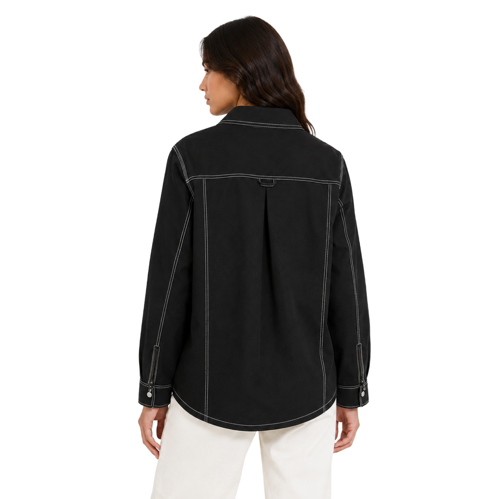 Moose knuckles Woman Shirt Taschino Pelo Grey