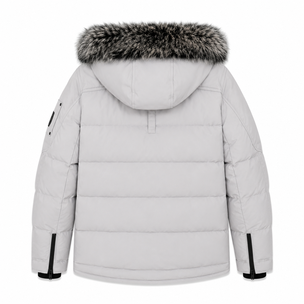 Moose knuckles Man Jacket Onyx Big Ridge Grey