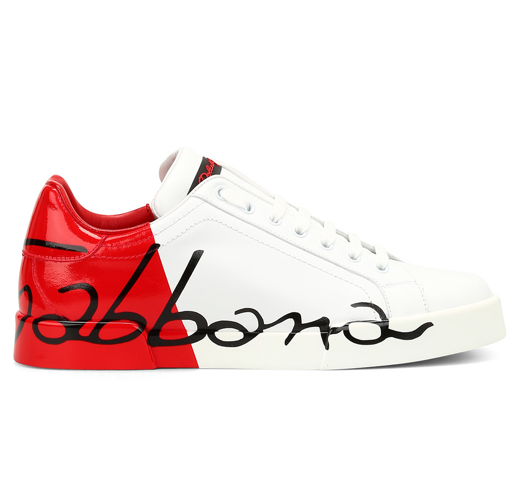 Dolce & Gabbana Woman Sneakers Patent Leather White
