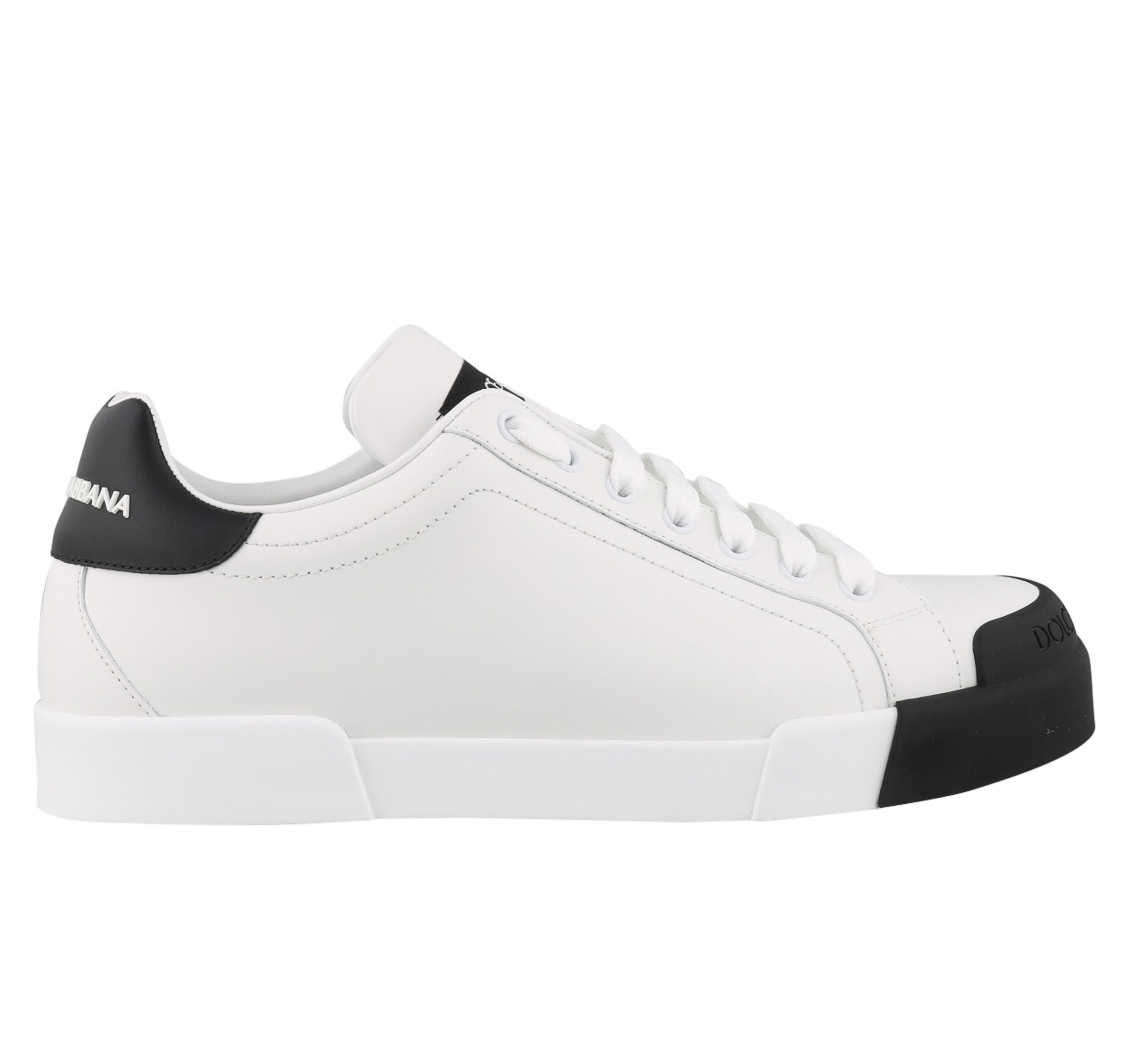 Dolce & Gabbana Woman Sneakers Portofino Black White