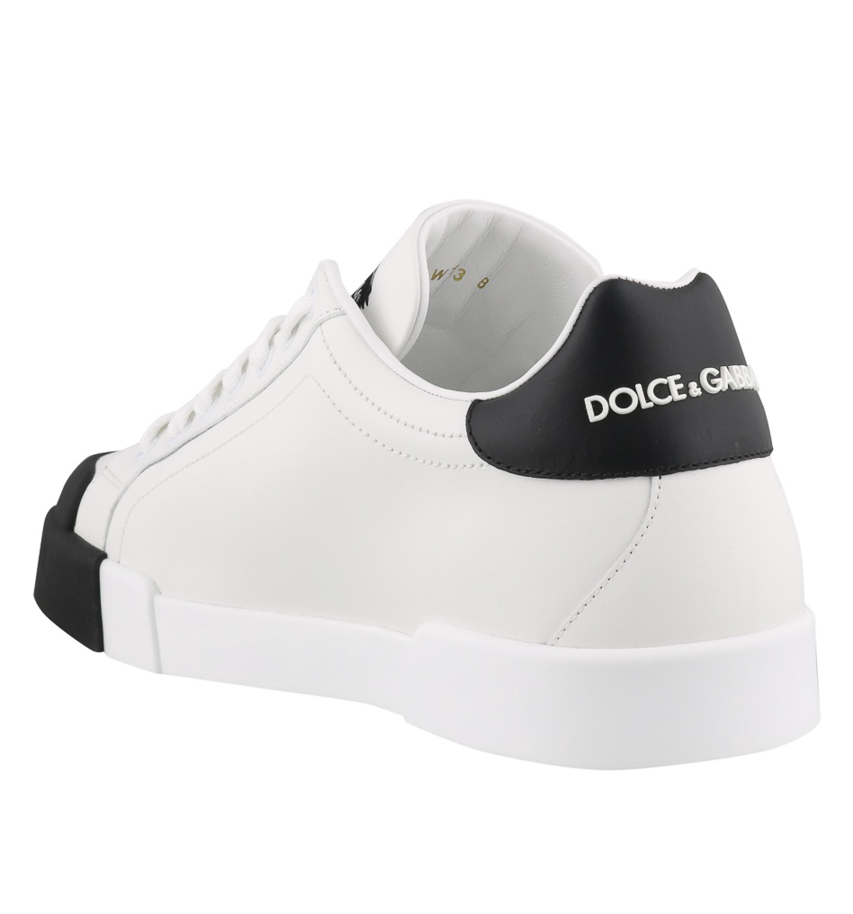 Dolce & Gabbana Woman Sneakers Portofino Black White