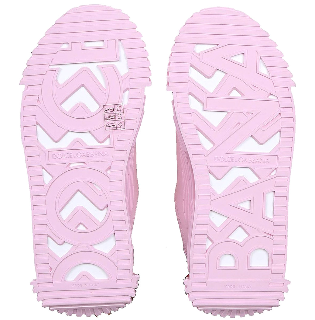 Dolce & Gabbana Woman Sneakers Vitello Nappato Pink