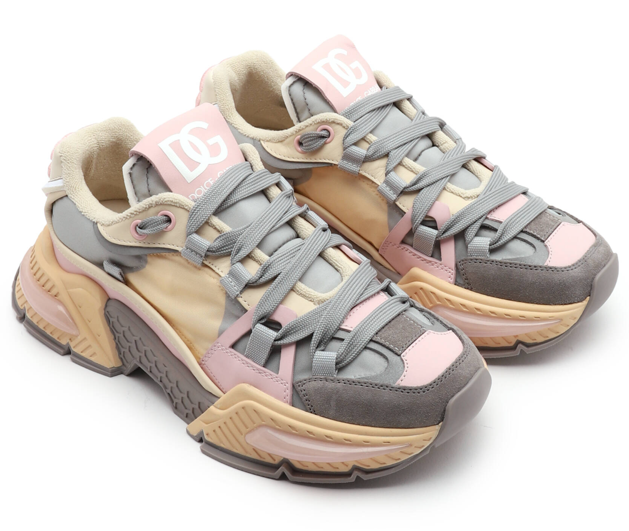 Dolce & Gabbana Woman Sneakers d-sink Airmaster Beige