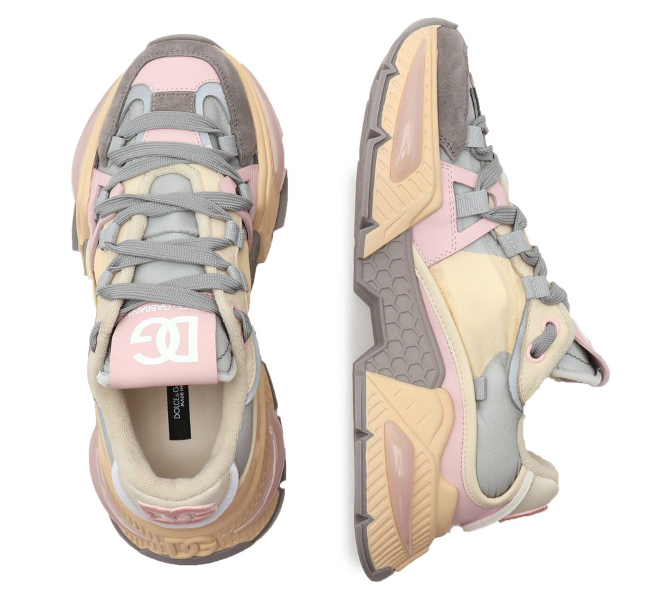Dolce & Gabbana Woman Sneakers d-sink Airmaster Beige