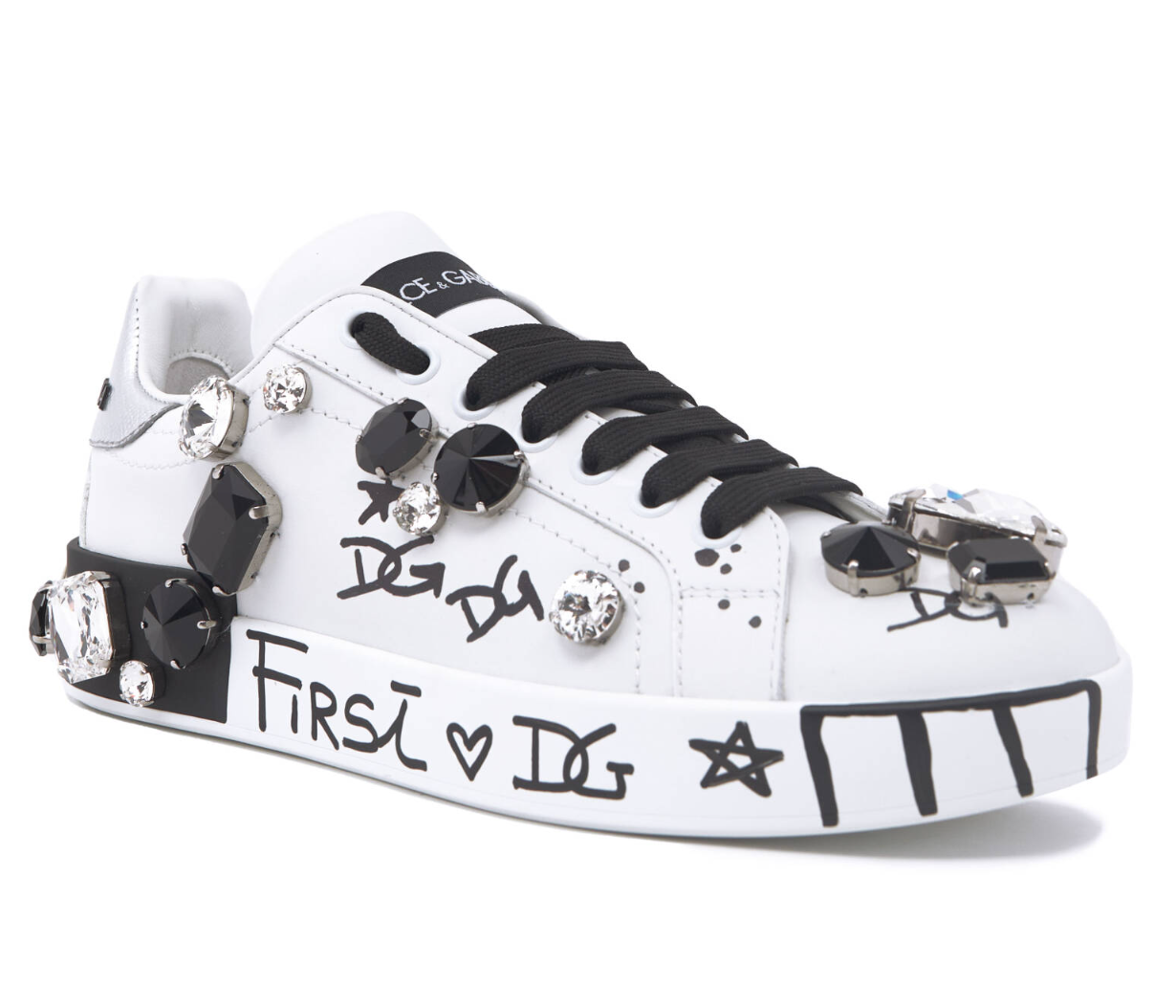 Dolce & Gabbana Woman Sneaker Classic Portofino Sneakers White