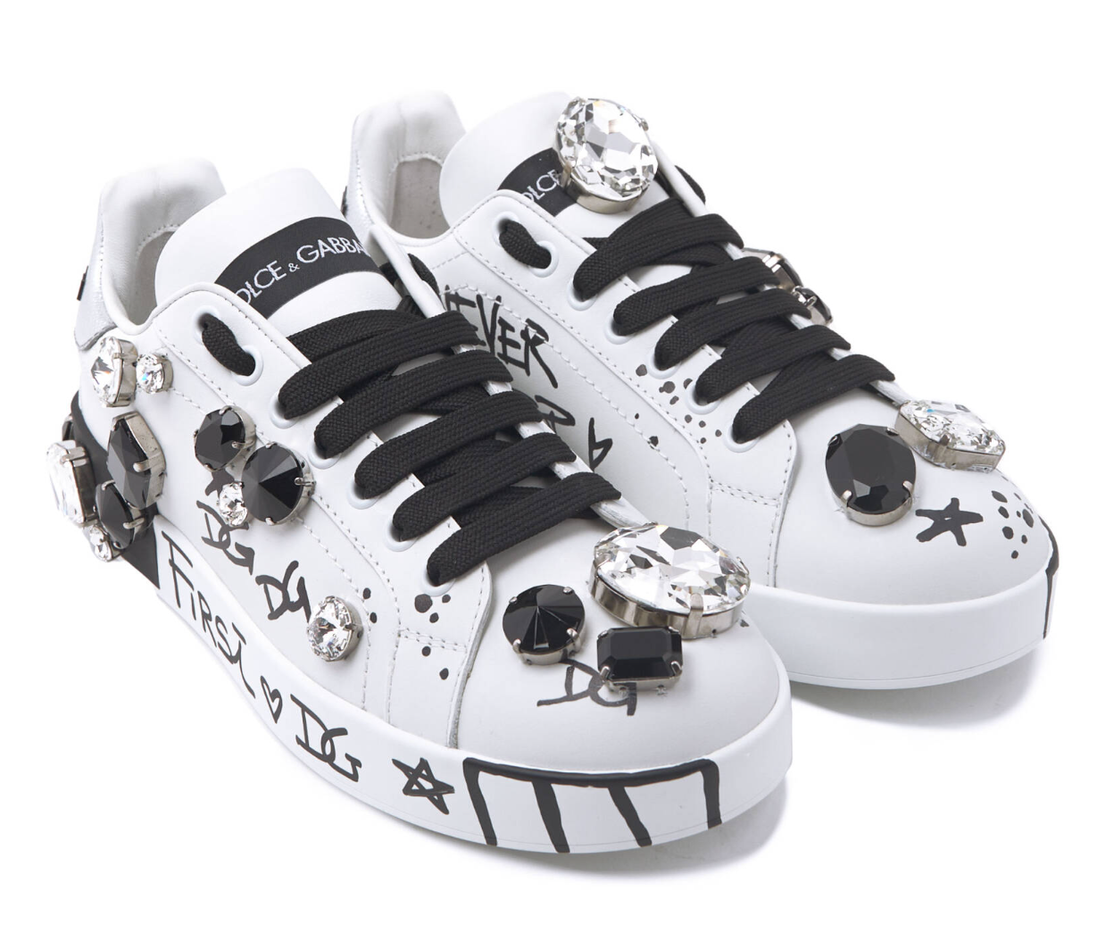 Dolce & Gabbana Woman Sneaker Classic Portofino Sneakers White